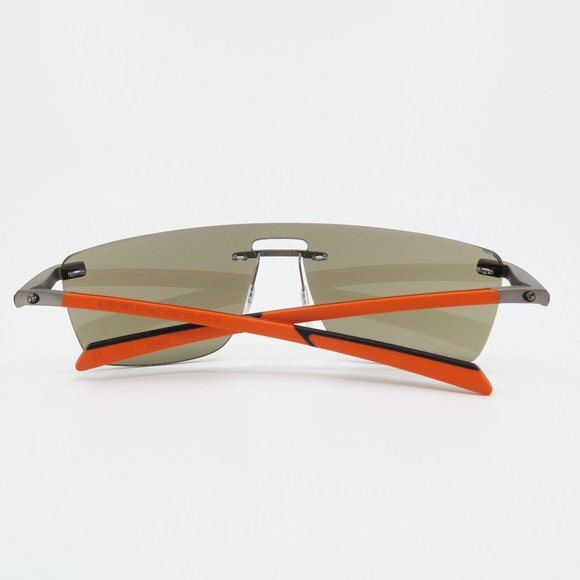 McLaren MLSUPS22 C02 Chrome/Orange/Brown Shield, New Unisex Sunglasses. - Picture 8 of 9